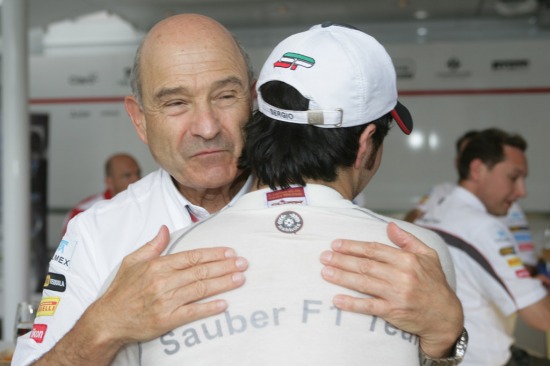 Peter Sauber és Sergio Perez / Sauber