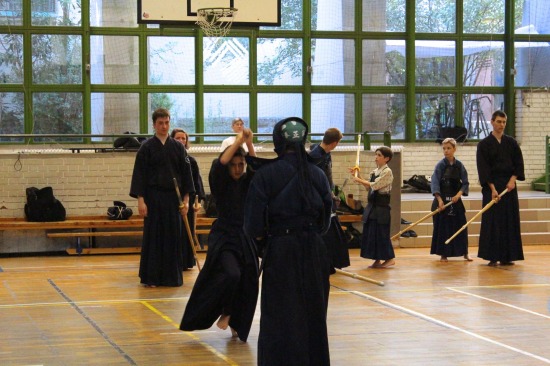 Ito sensei edzést tart a Budapest Főnix Kendo Klubban