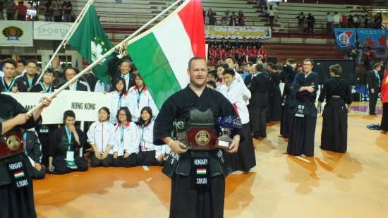 Dubi Sándor, 2012. kendó világbajnokság - Novara
