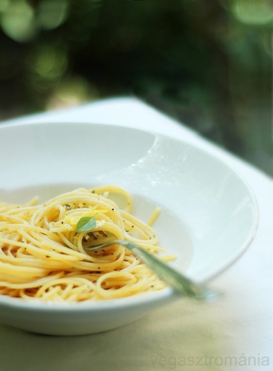 Citromos spagetti - Fotó: Bede Anna