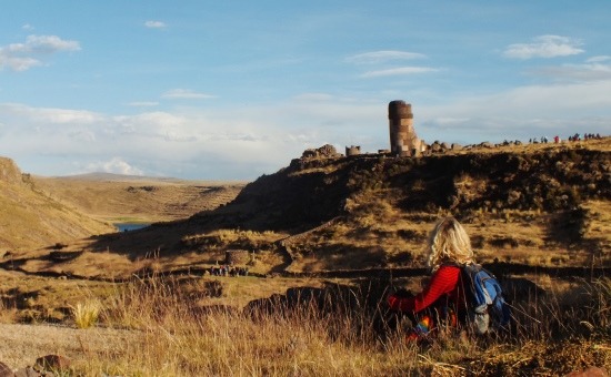 Peru Titicaca-tó Altiplano
