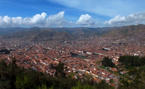 Cuzco látképe