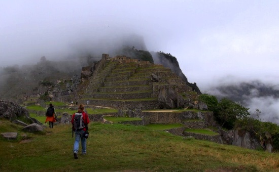 Machu Picchu szíve a hajnali ködben