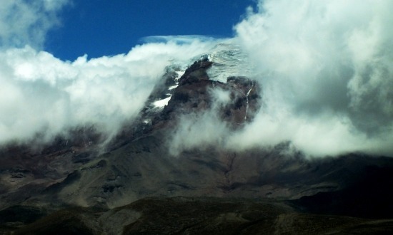 A Chimborazo ritkán mutatja meg gleccsereit, mi szerencsések voltunk