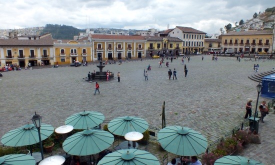 A Plaza San Francisco Quito legszebb tere