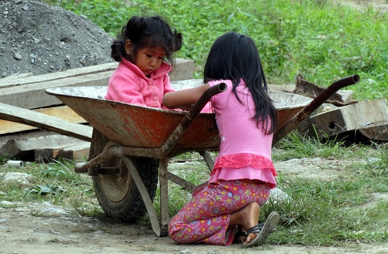 Gyerekek Taipiplayában