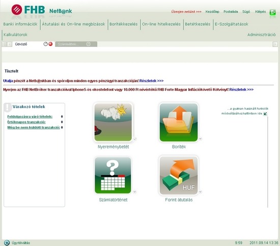 FHB Bank internetbank