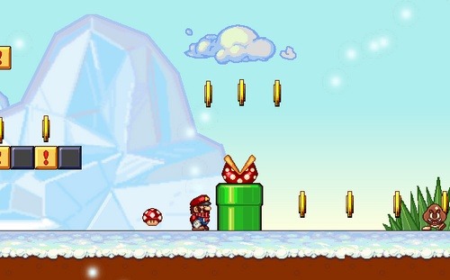 Mario a téli világban