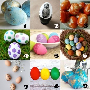 húsvét tojásfestés