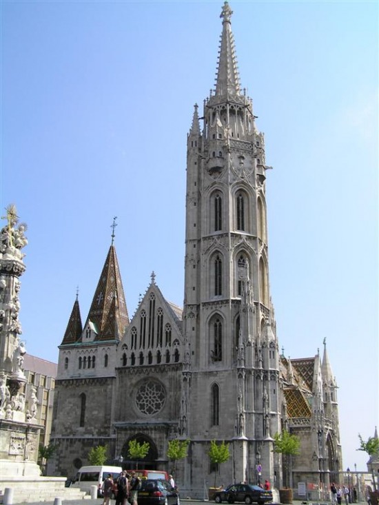 budapesti Mátyás templom épülete