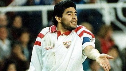 Sevilla FC Sevilla Bilardo Diego Armando Maradona kudarc