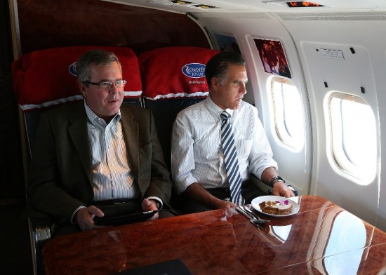 Jeb Bush és Mitt Romney